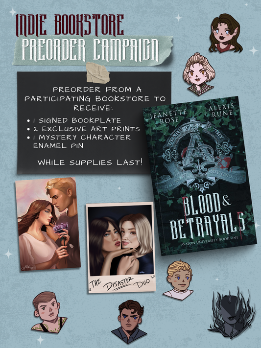 (PRE-ORDER) Blood & Betrayals by Jeanette Rose & Alexis Rune