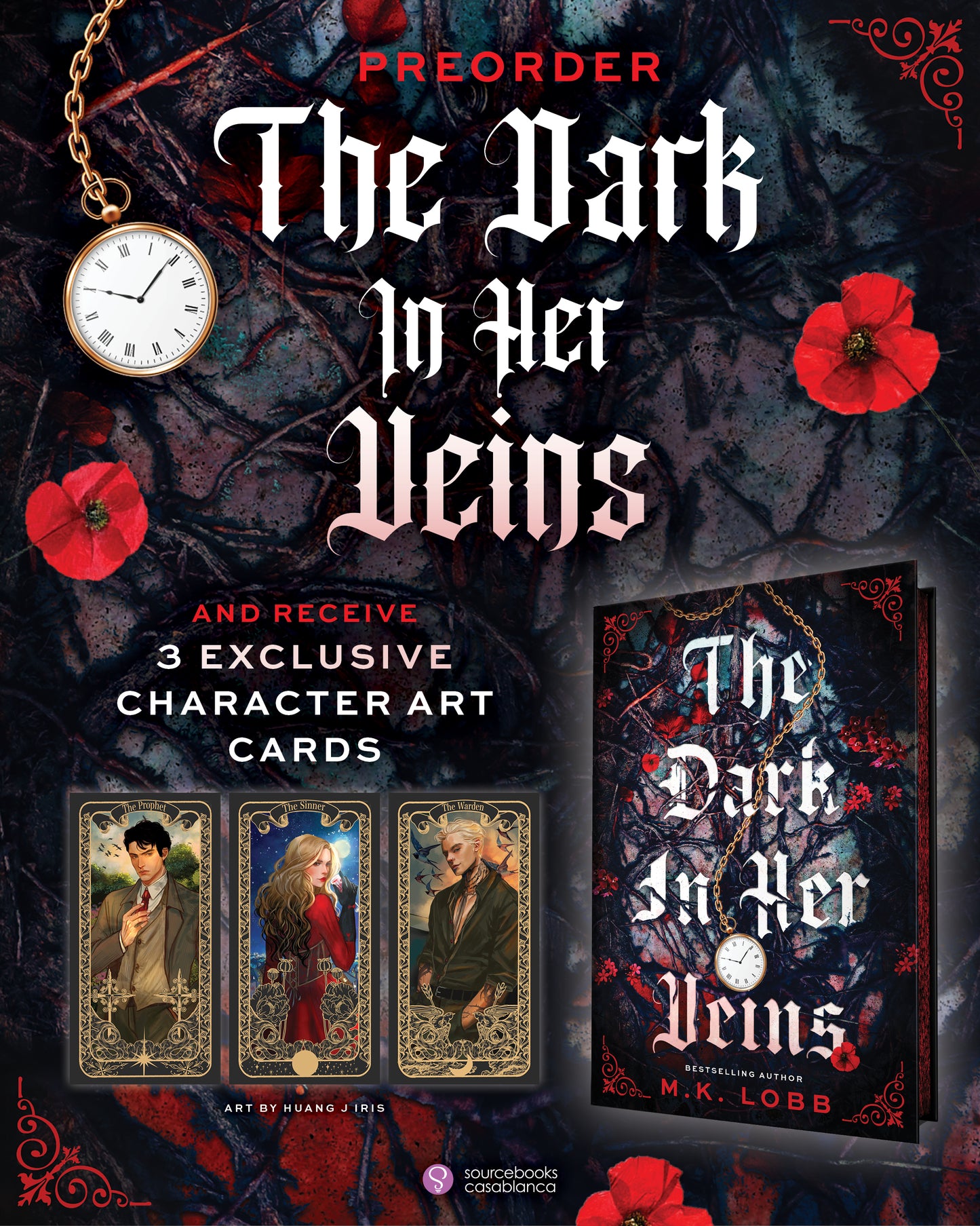 (PRE-ORDER) The Dark in Her Veins by M.K. Lobb