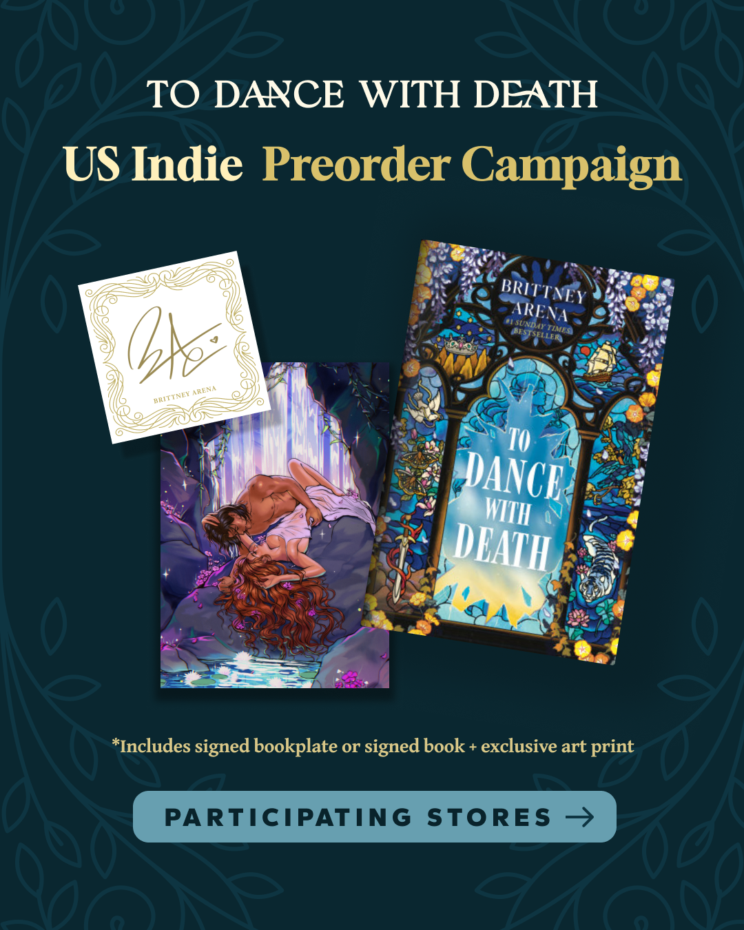 (PRE-ORDER) To Dance with Death by Brittney Arena