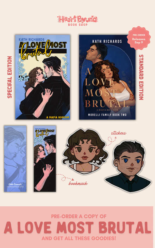 (PRE-ORDER) A LOVE MOST BRUTAL by KATH RICHARDS