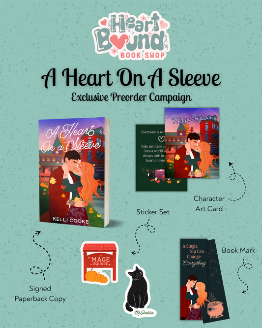 (PRE-ORDER) A HEART ON A SLEEVE by KELLI COOKE