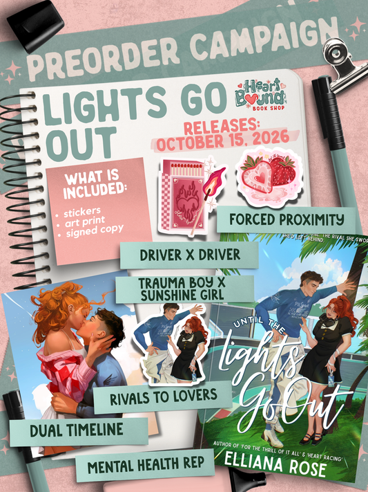 (PRE-ORDER) Lights Go Out by Elliana Rose