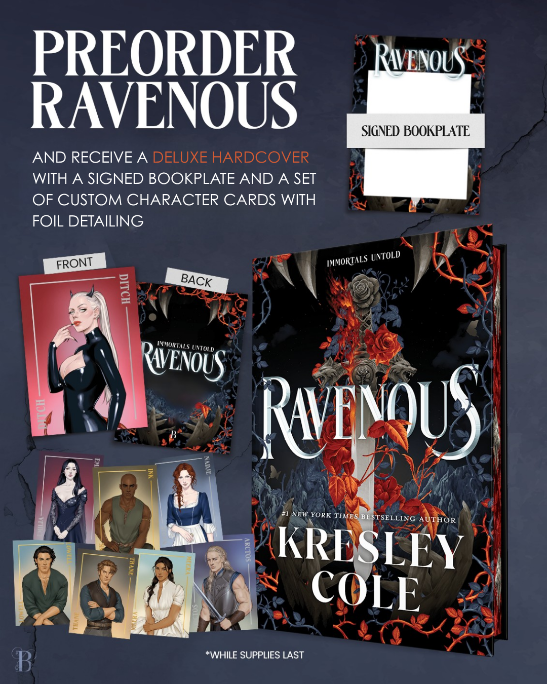 (PRE-ORDER) Ravenous by Kresley Cole