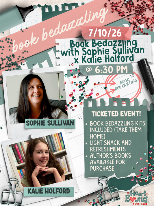 Book Bedazzling with Sophie Sullivan and Kalie Holford