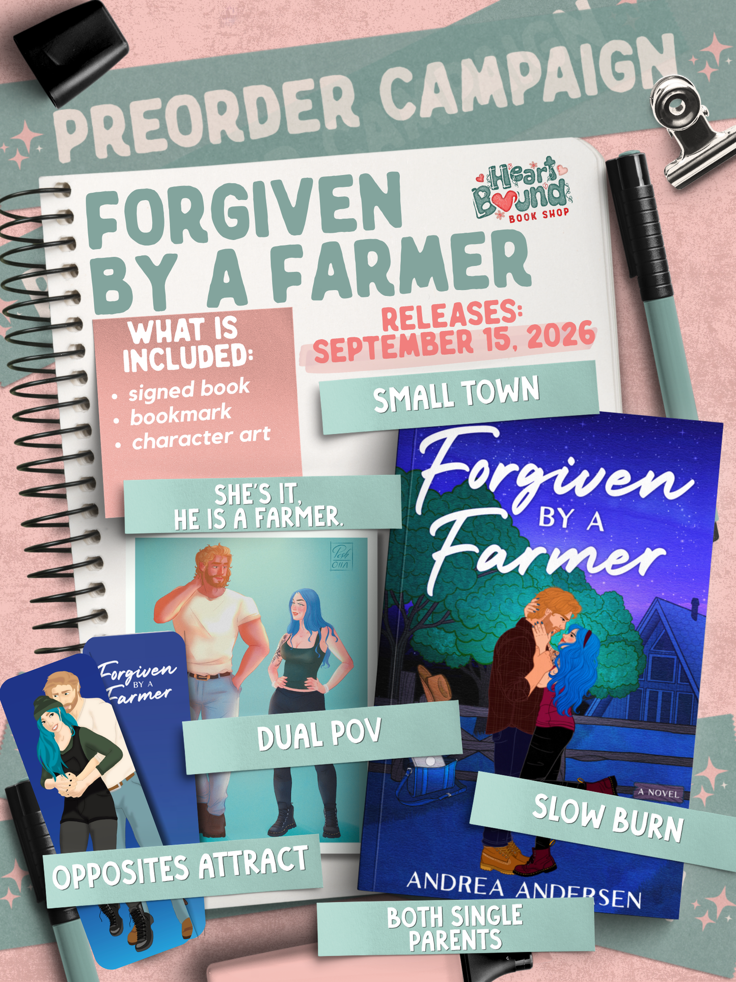 (PRE-ORDER) Forgiven by a Farmer by Andrea Andersen