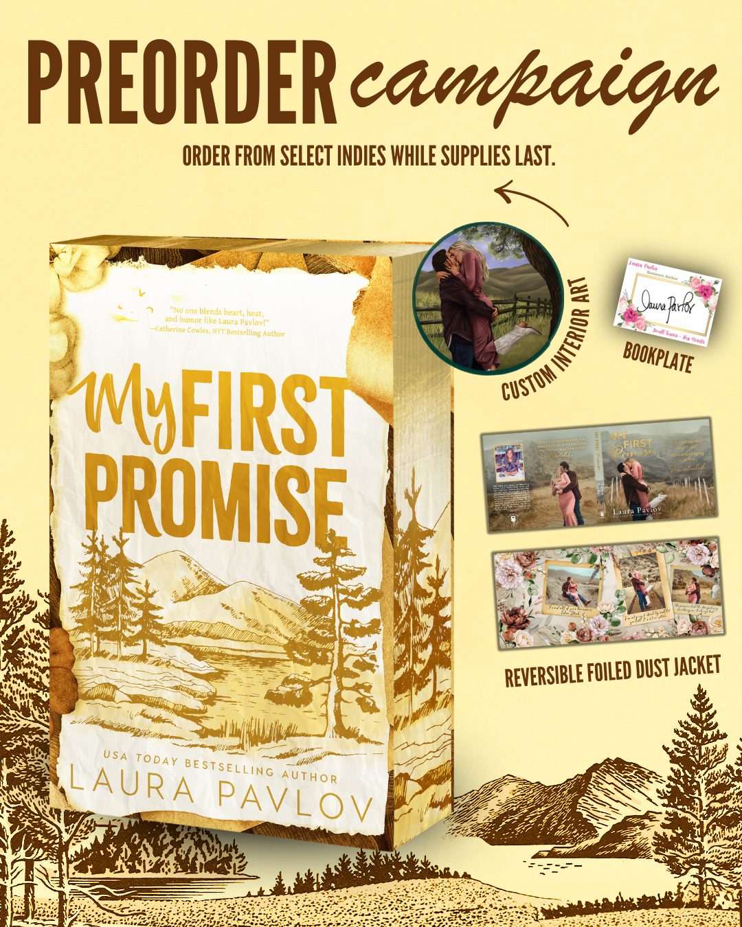 (PRE-ORDER) My First Promise by Laura Pavlov