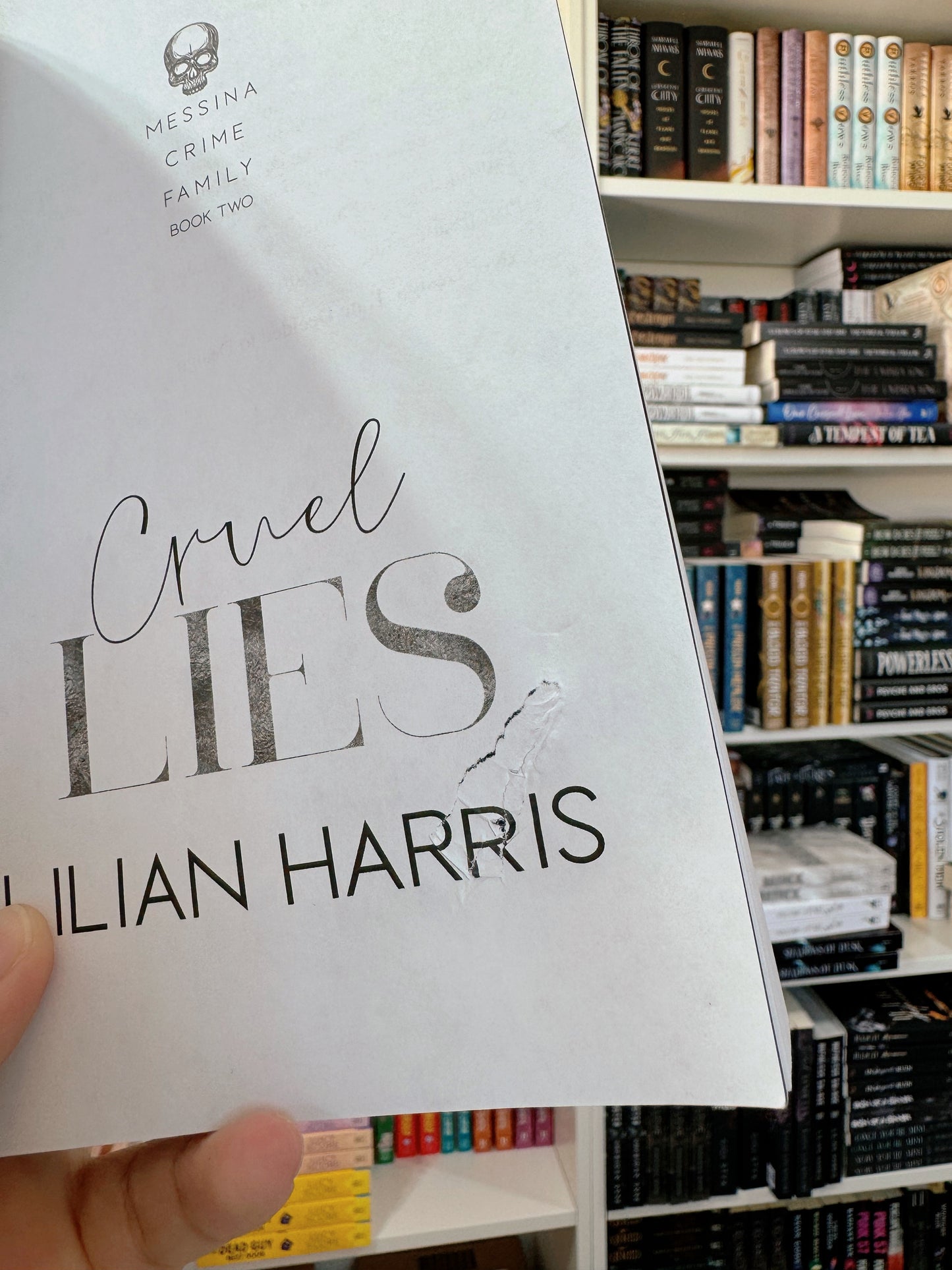 CRUEL LIES by LILIAN HARRIS (DAMAGED)