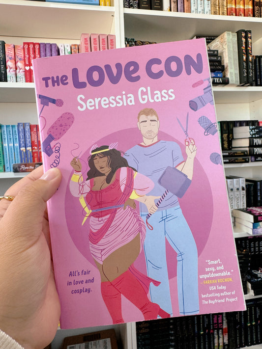 THE LOVE CON by SERESSIA GLASS (DAMAGED)