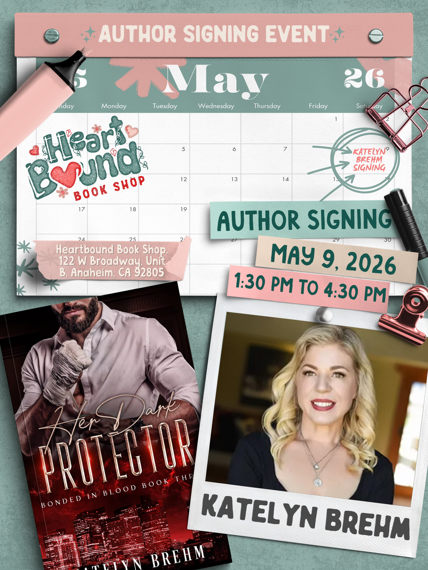 Author Signing: Katelyn Brehm