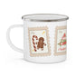 Heartbound Festive Enamel Camping 12oz Mug