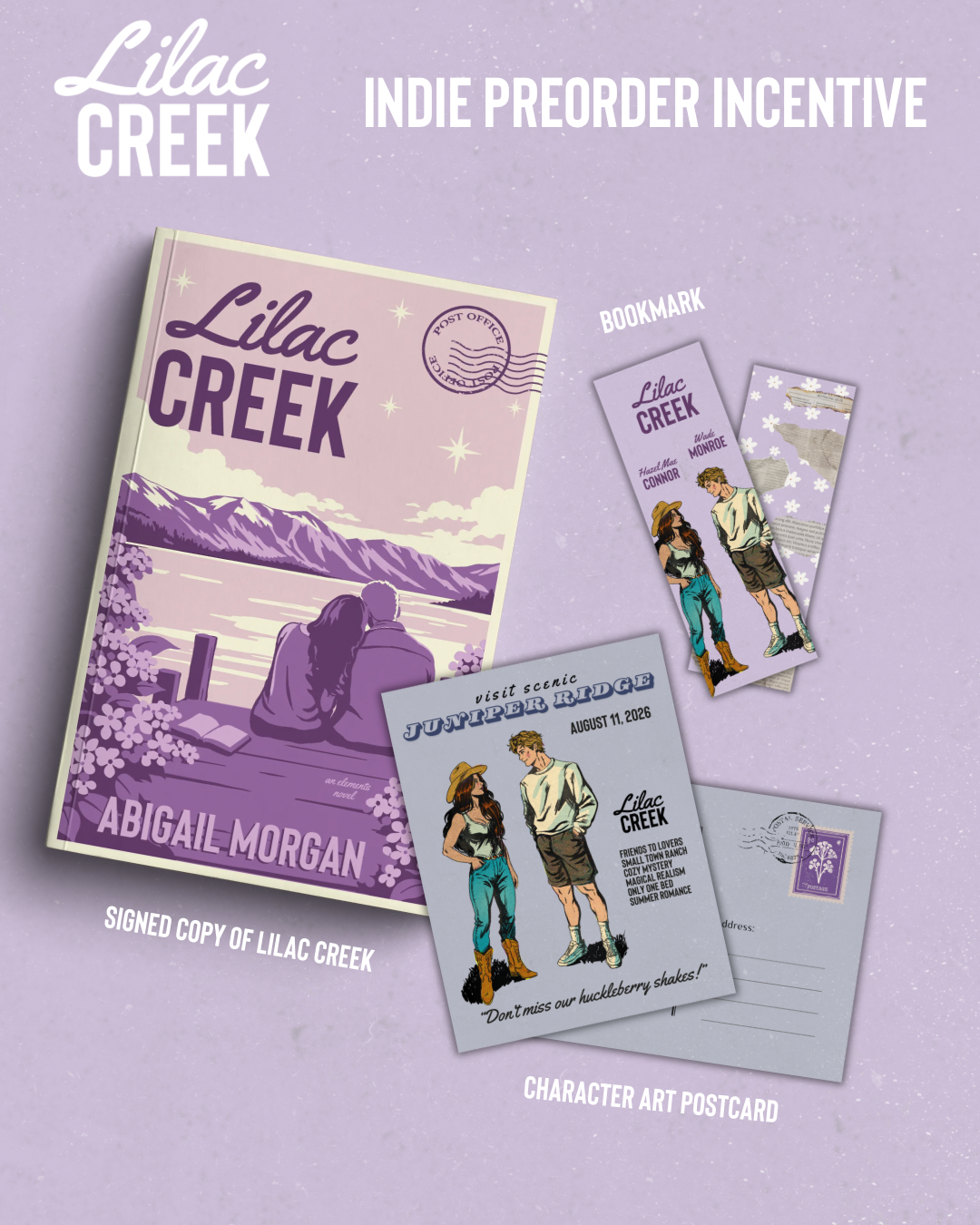 (PRE-ORDER) Lilac Creek by Abigail Morgan