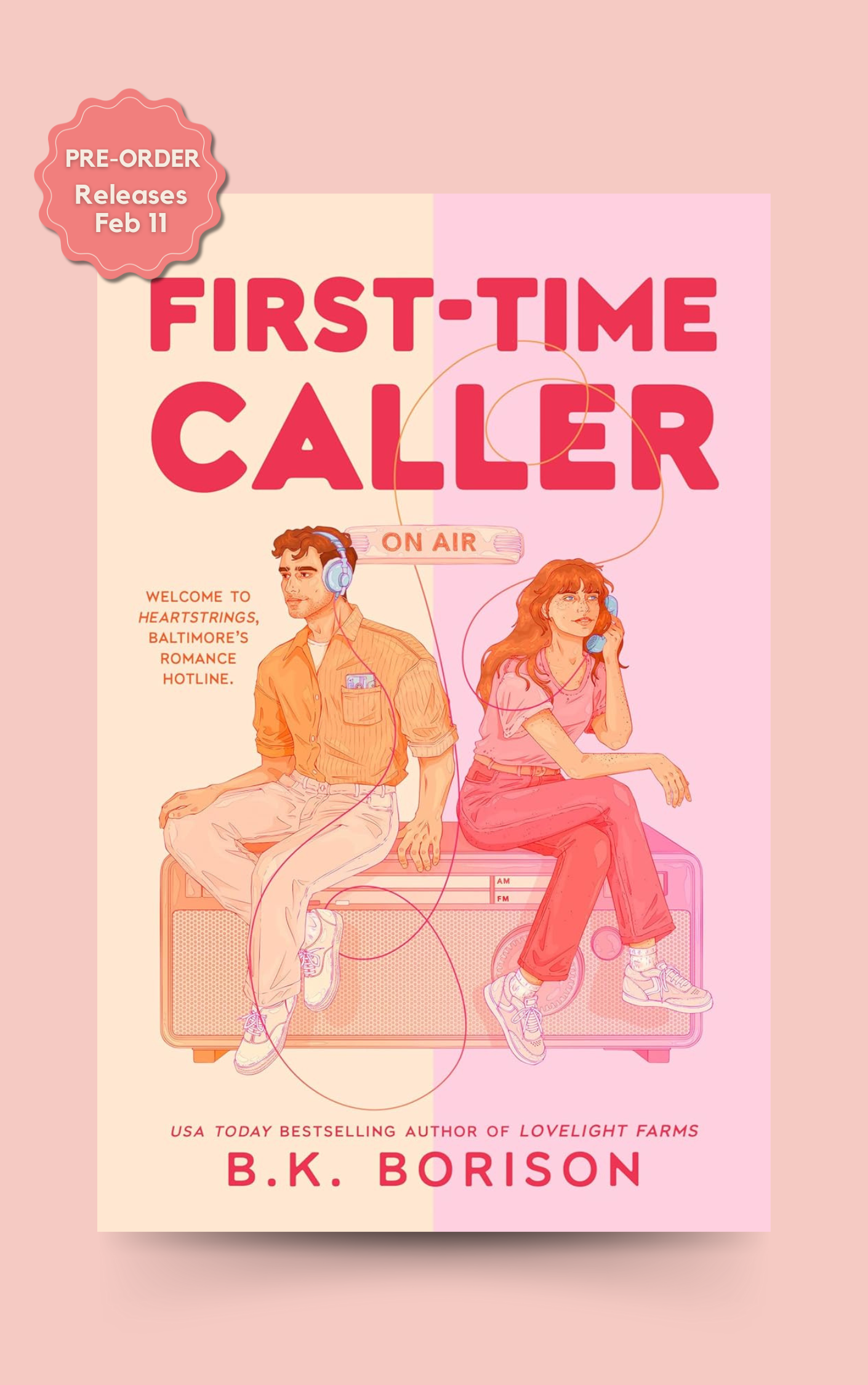 FIRST-TIME CALLER by BK BORISON