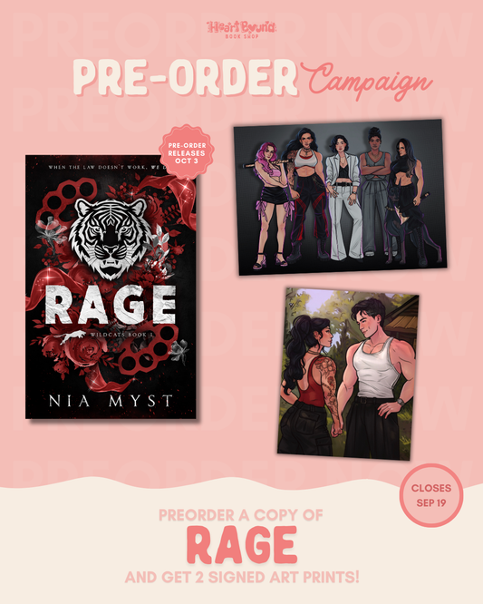 (PRE-ORDER) RAGE by NIA MYST
