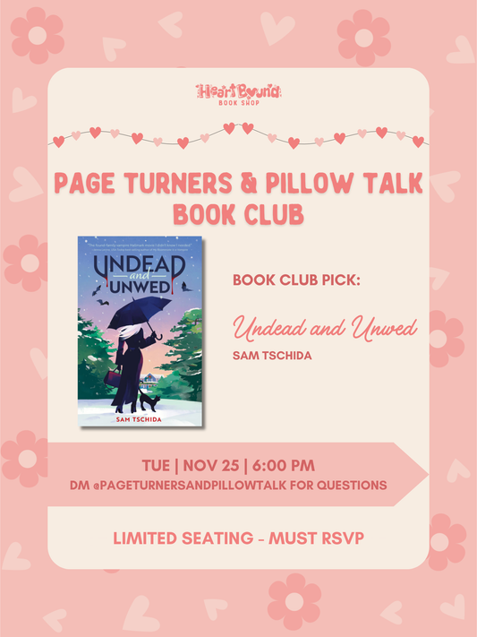 Page Turners &amp; Pillow Talk Book Club