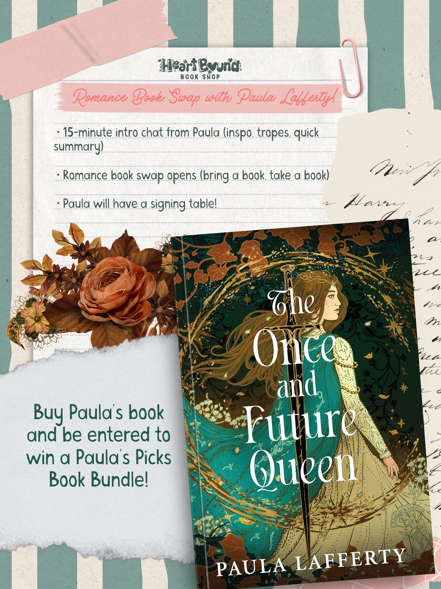 Romance Book Swap with Author Paula Lafferty