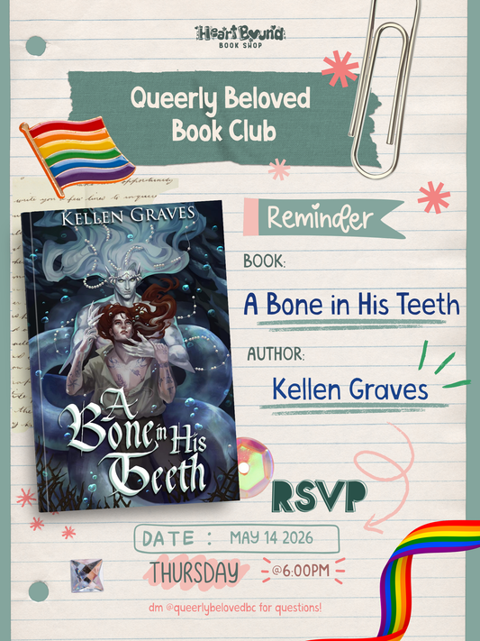 Queerly Beloved Book Club: A Bone in His Teeth by Kellen Graves