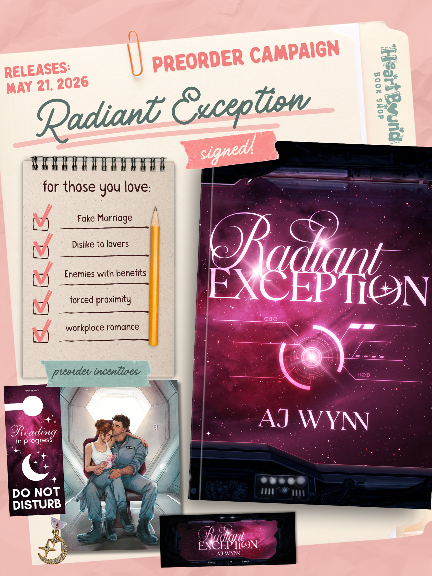 (PRE-ORDER) Radiant Exception by AJ Wynn