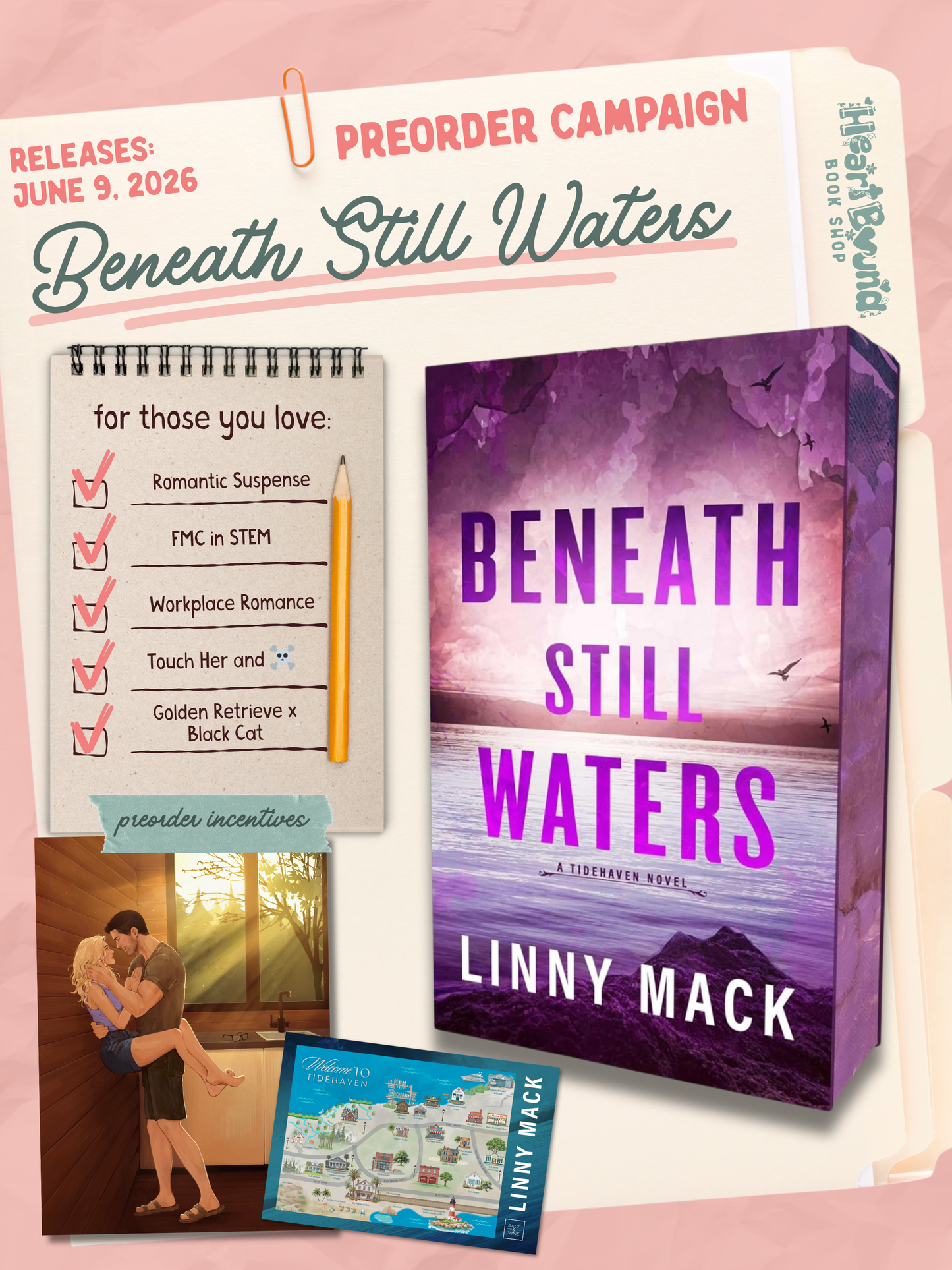 (PRE-ORDER) Beneath Still Waters by Linny Mack