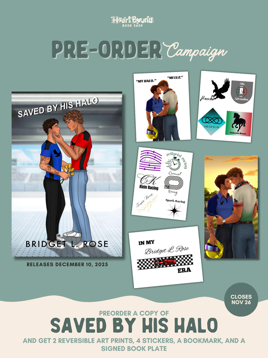 (PRE-ORDER) Saved by His Halo by Bridget L. Rose