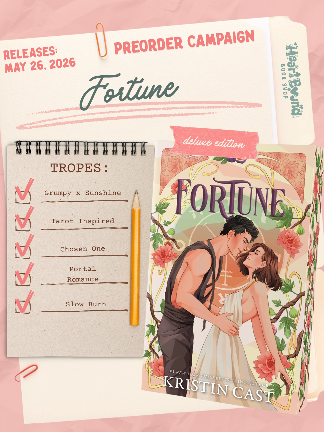 (PRE-ORDER) Fortune (Deluxe Edition) by Kristin Cast