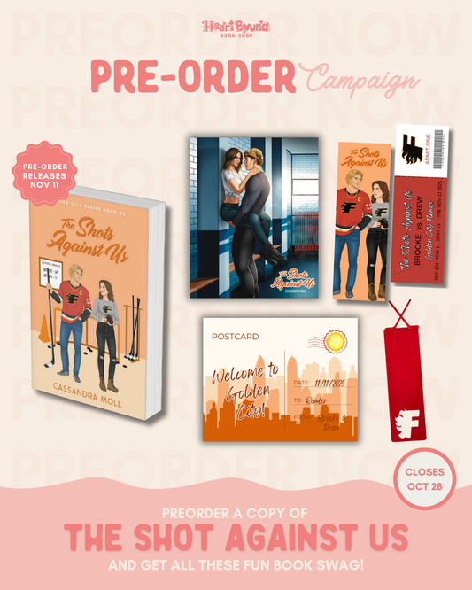 (PRE-ORDER) THE SHOTS AGAINST US by CASSANDRA MOLL