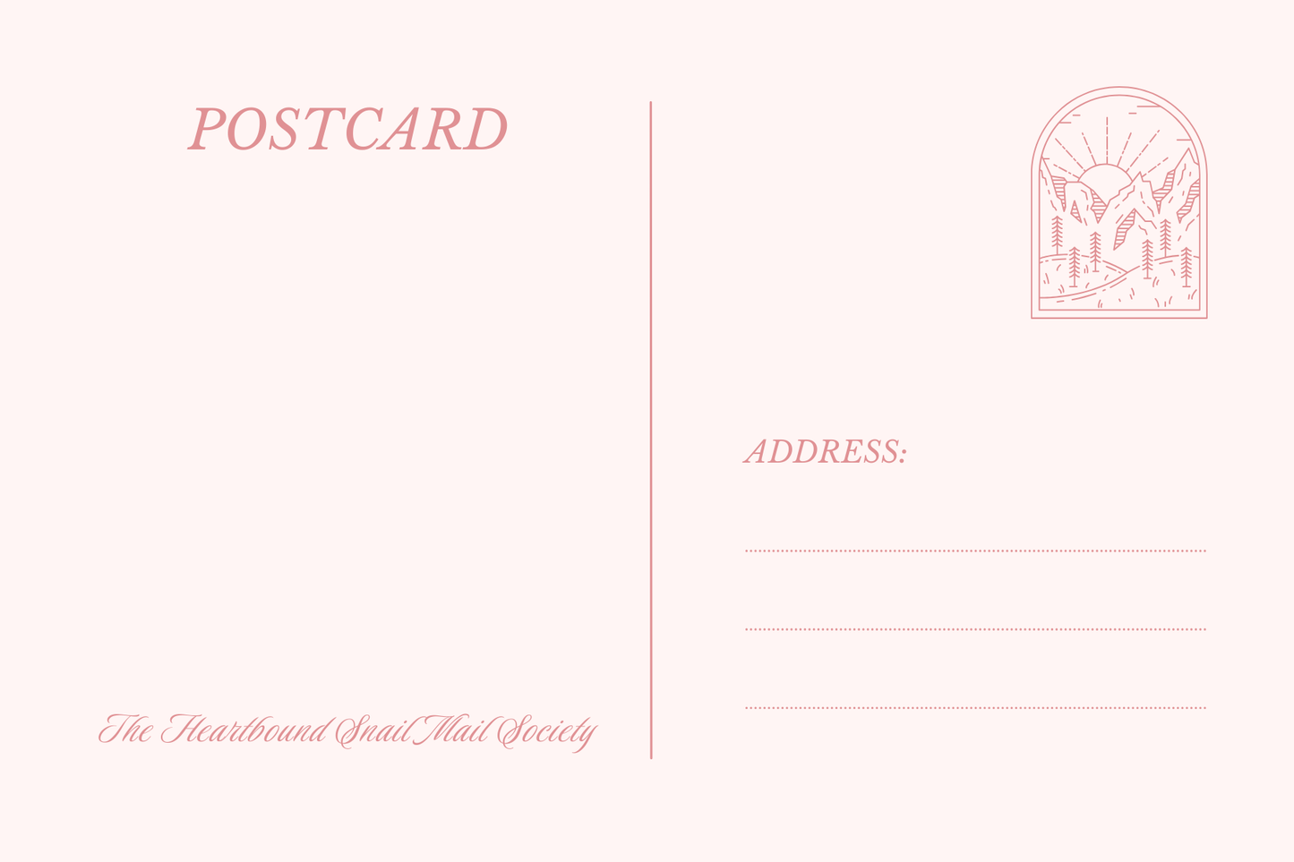 New Pages, New Love Postcard