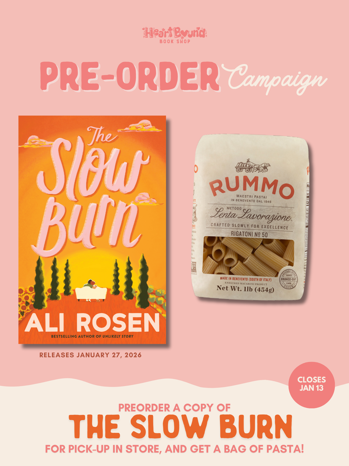 (PRE-ORDER) The Slow Burn by Ali Rosen