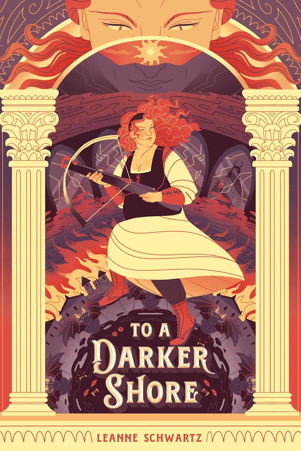 TO A DARKER SHORE by LEANNE SCHWARTZ