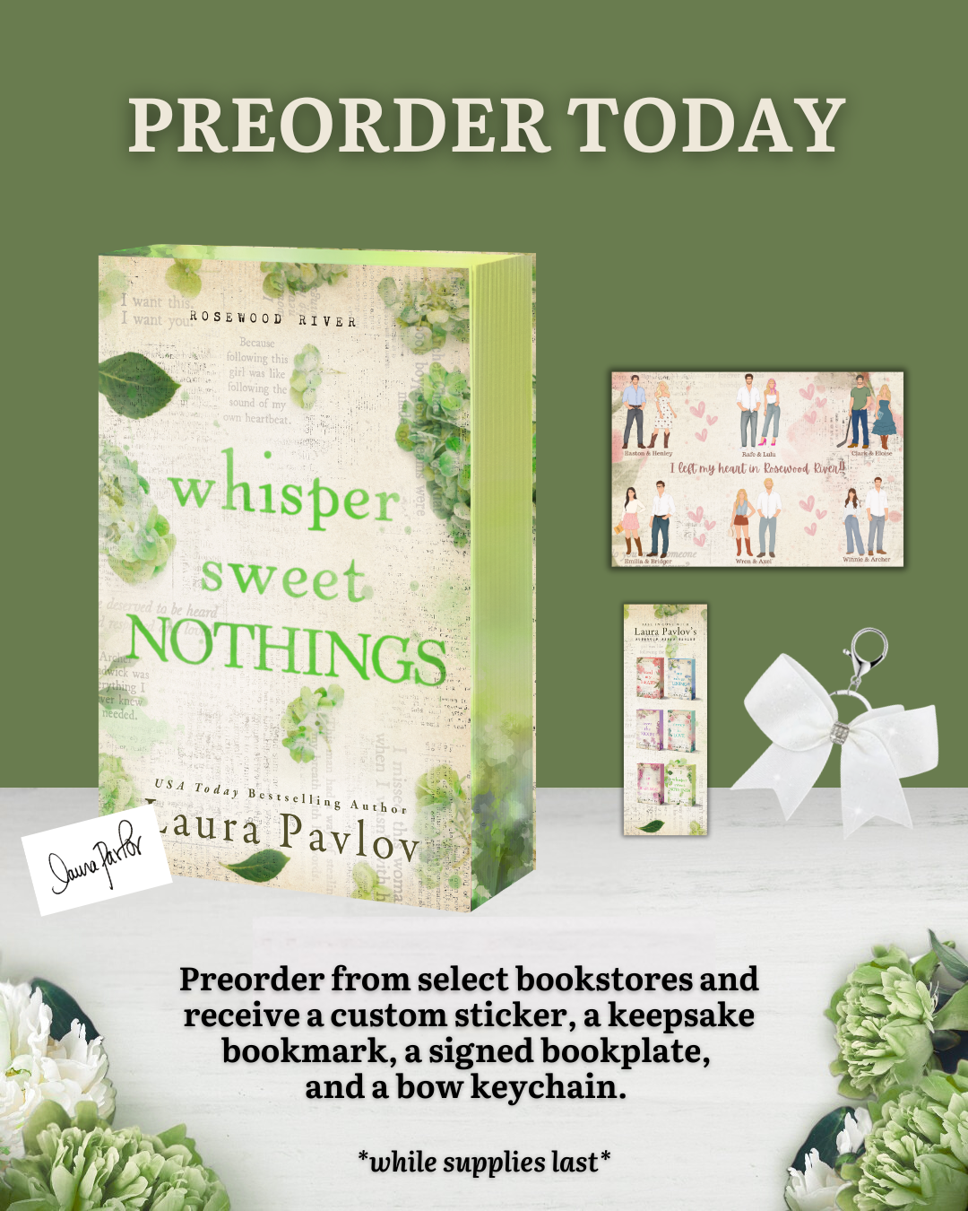 (PRE-ORDER) Whisper Sweet Nothings by Laura Pavlov