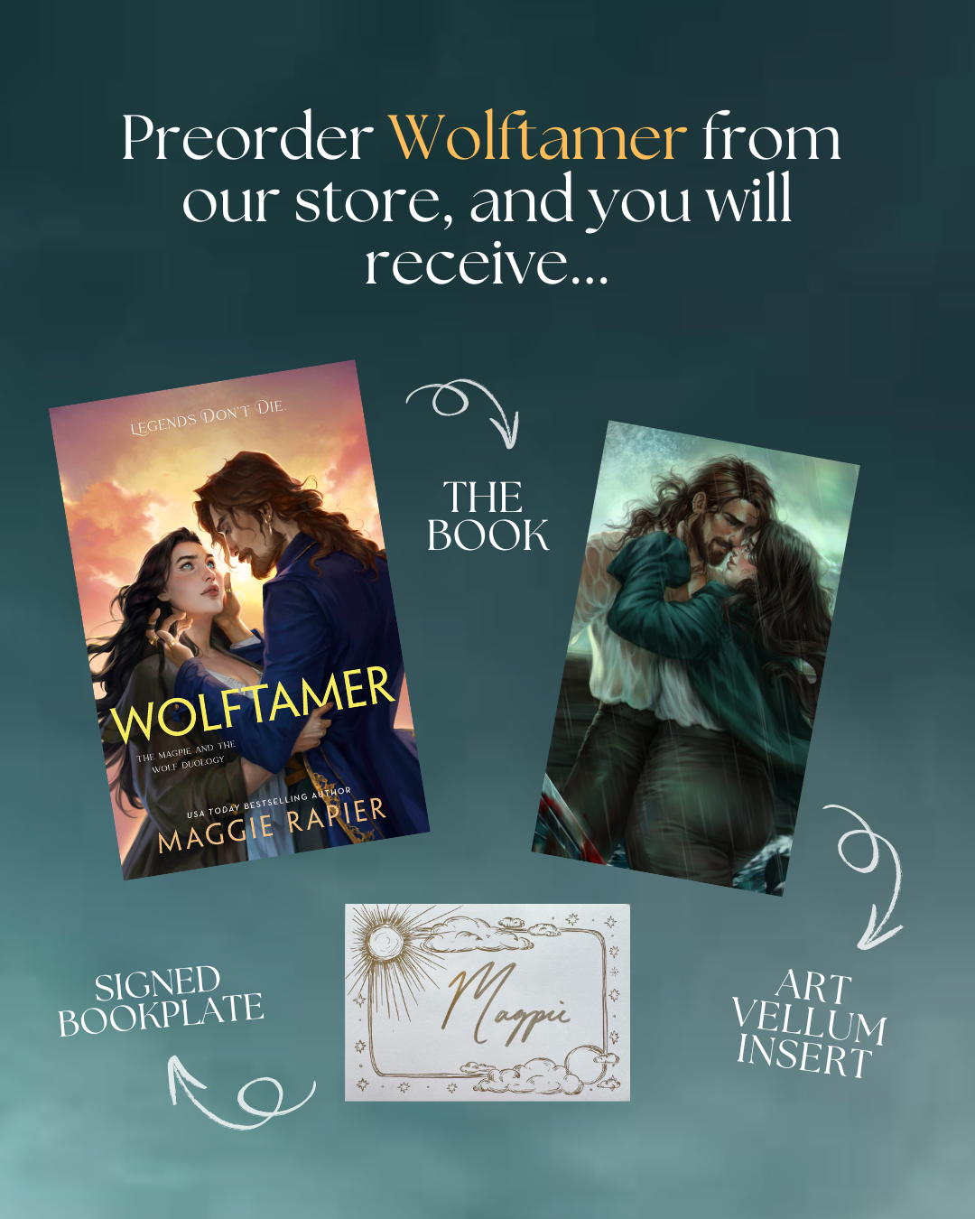 (PRE-ORDER) Wolftamer by Maggie Rapier