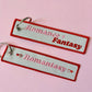 Romantasy 📖 Fabric Keychain / Pull Tag