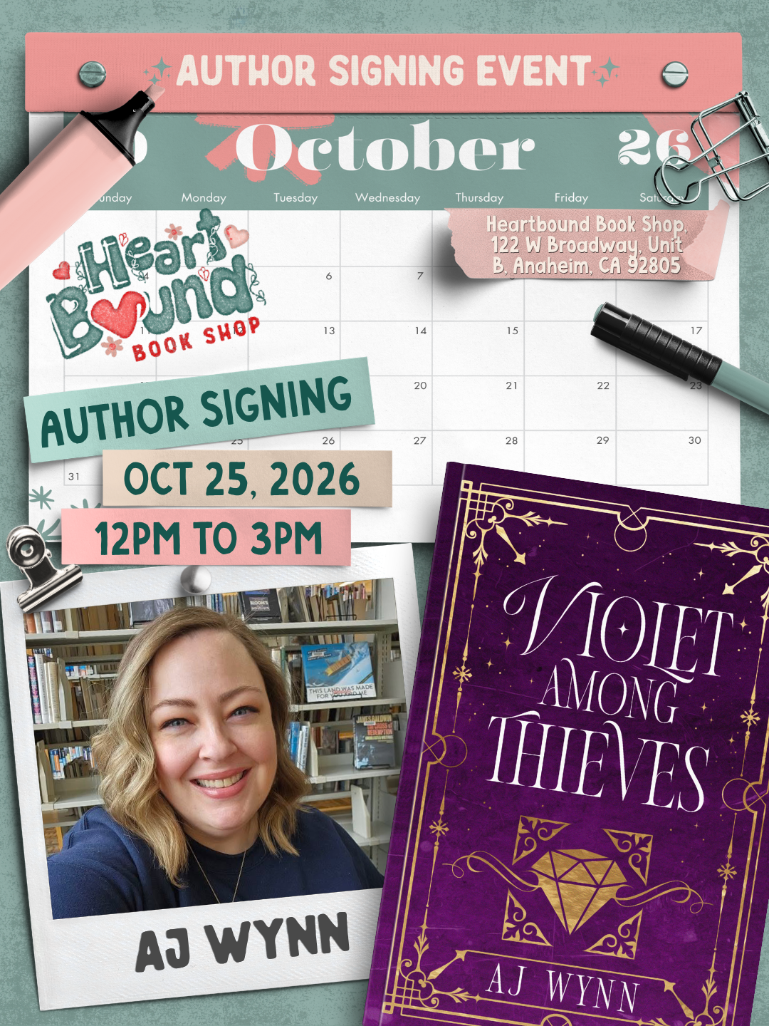 In-Store Signing: AJ Wynn