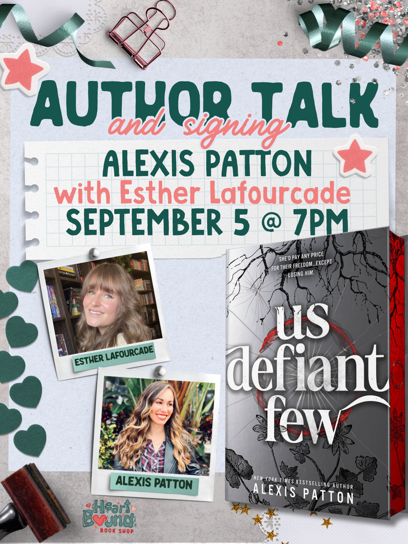 Author Talk and Signing: Alexis Patton
