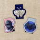 The Knight and the Moth Magnetic Bookmark set