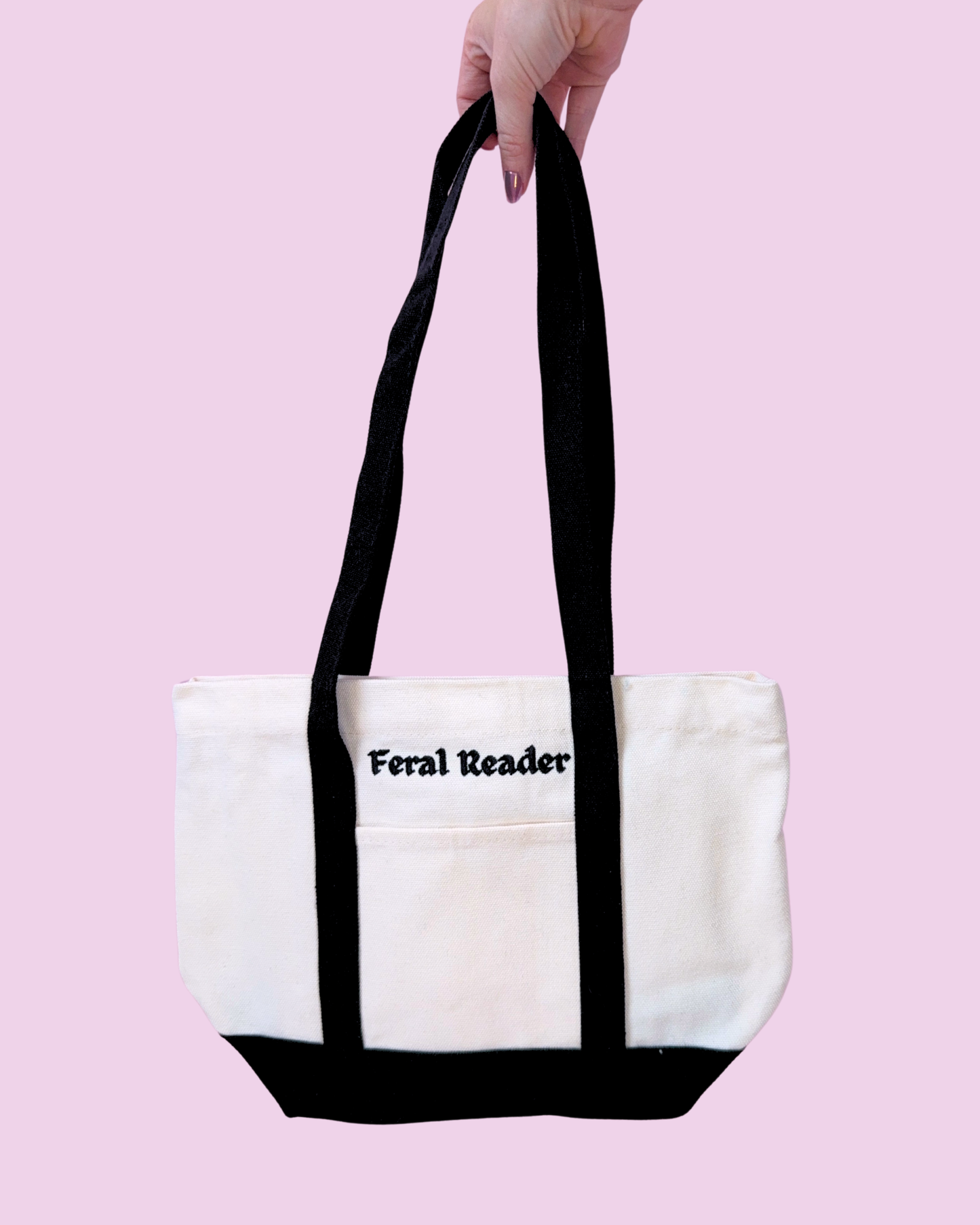 Bookish Mini Tote | Feral Reader