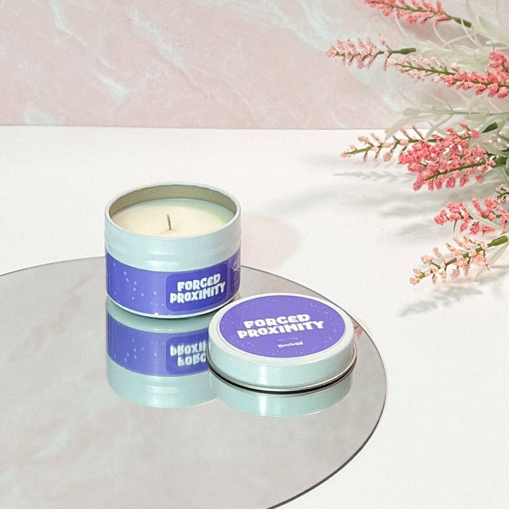 Forced Proximity Candle - 4oz Book-Inspired Lux Coconut Wax