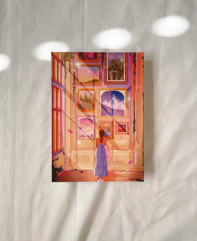 Bookish Art Museum Print