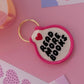 Read More Books Round Patch Keychain