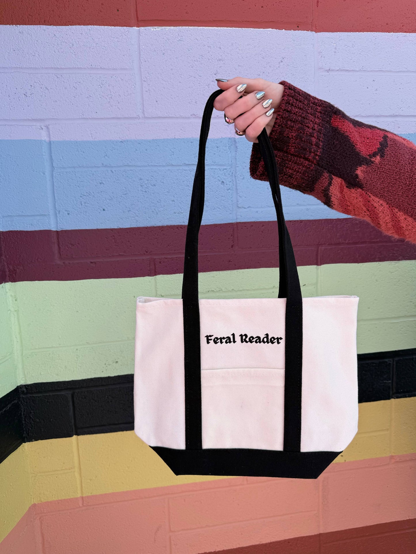 Bookish Mini Tote | Feral Reader