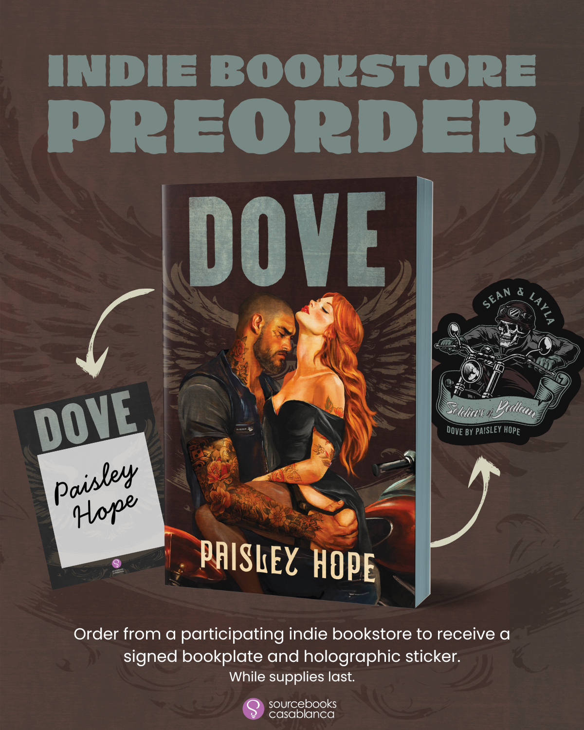 (PRE-ORDER) DOVE by PAISLEY HOPE