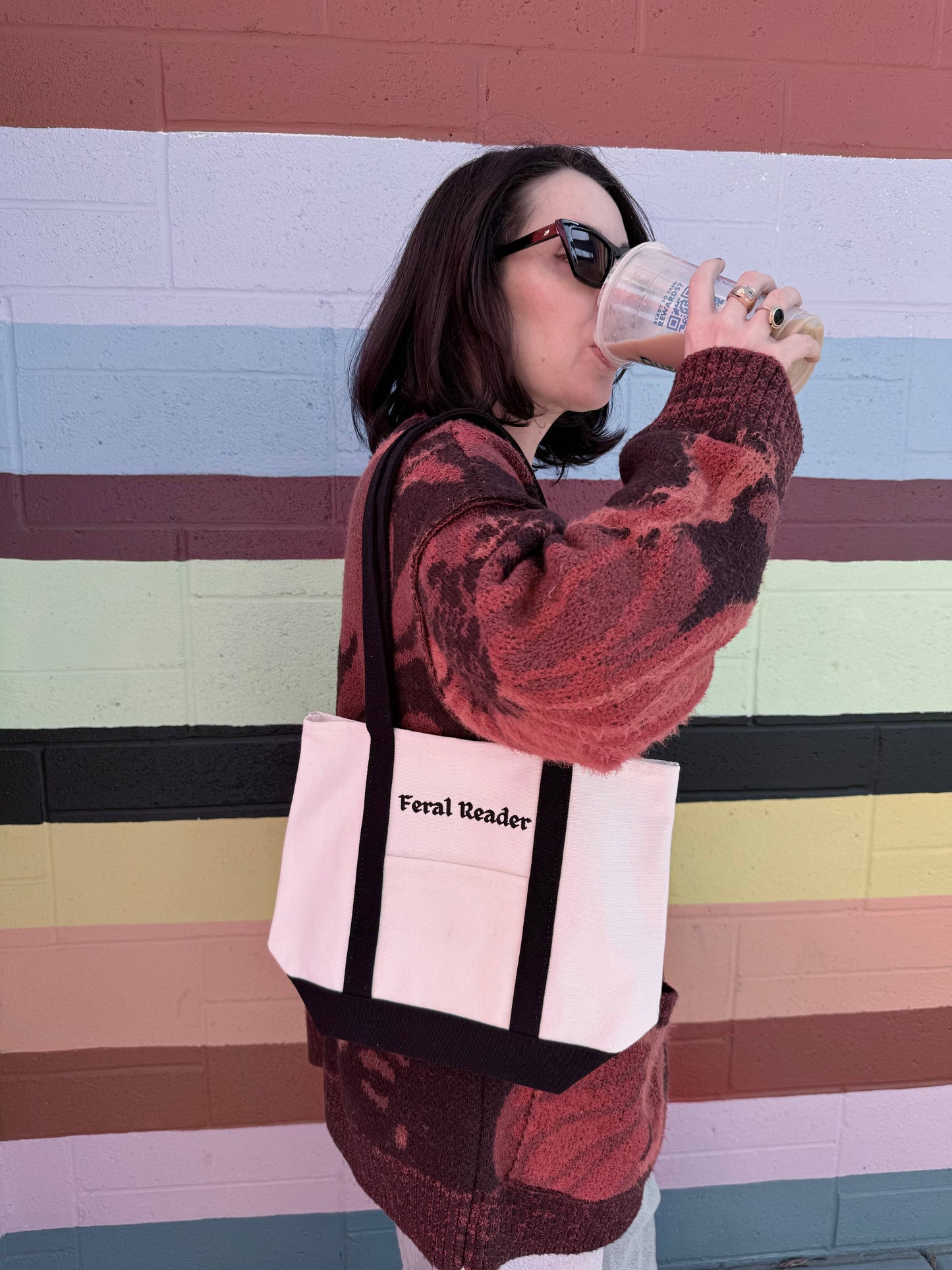 Bookish Mini Tote | Feral Reader