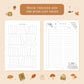 Cosy Season Reading Journal – 50 Book Review Notebook