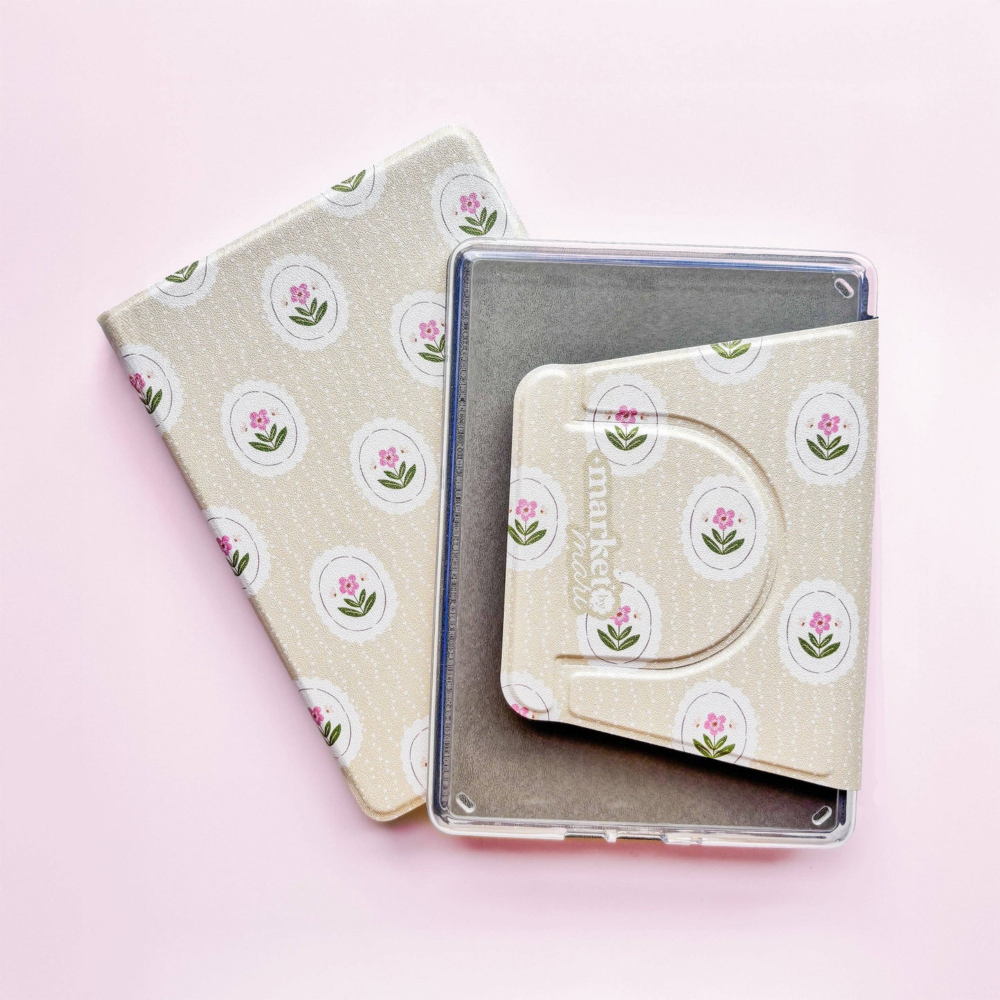 Cottage Blooms Removable Cover Kindle Case