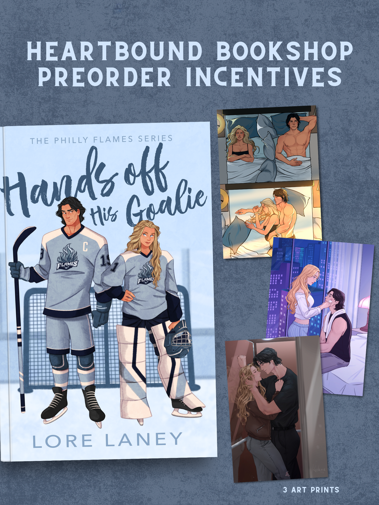 (PRE-ORDER) Hands Off His Goalie by Lore Laney