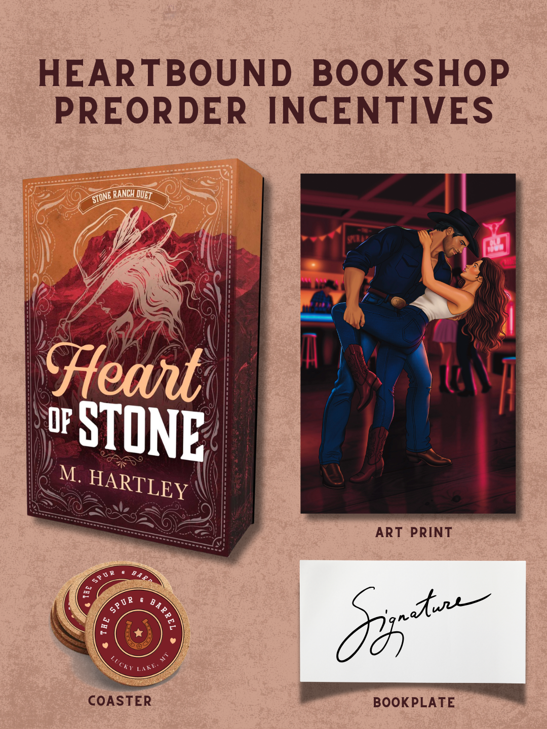 (PRE-ORDER) Heart of Stone by M Hartley