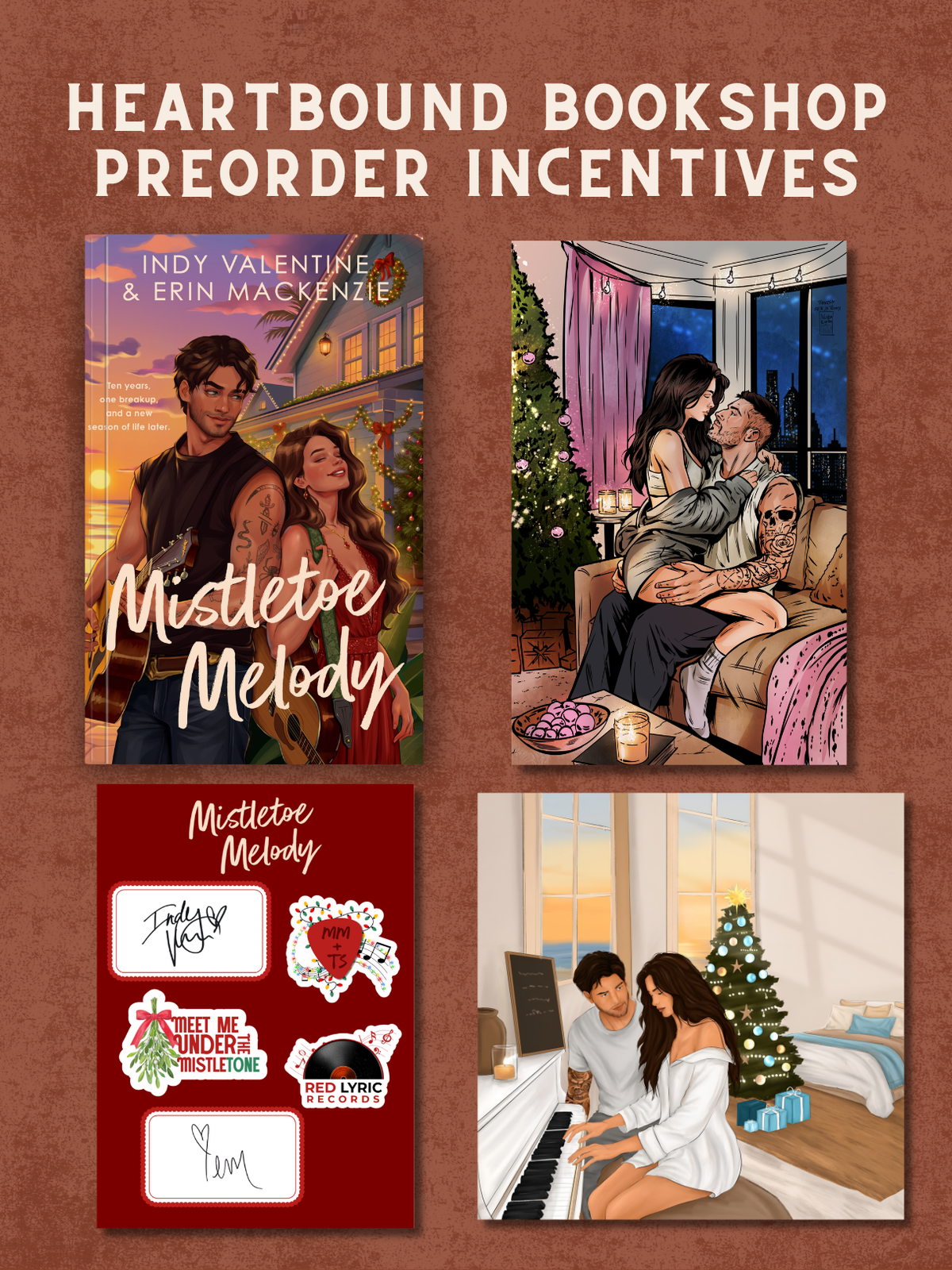 (PRE-ORDER) Mistletoe Melody by Erin Mackenzie and Indy Valentine