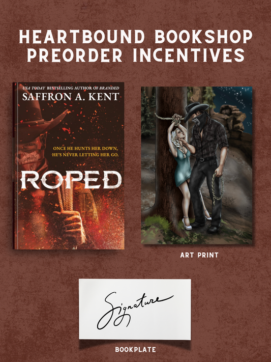 (PRE-ORDER) Roped by Saffron A. Kent