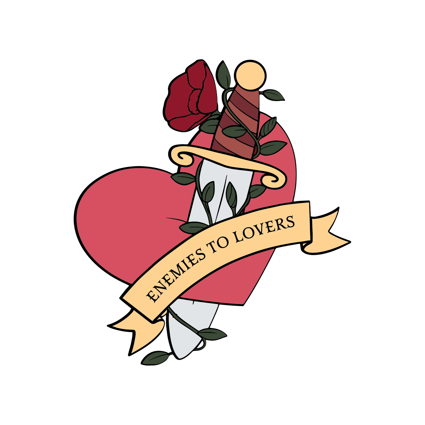 Enemies To Lovers Sticker