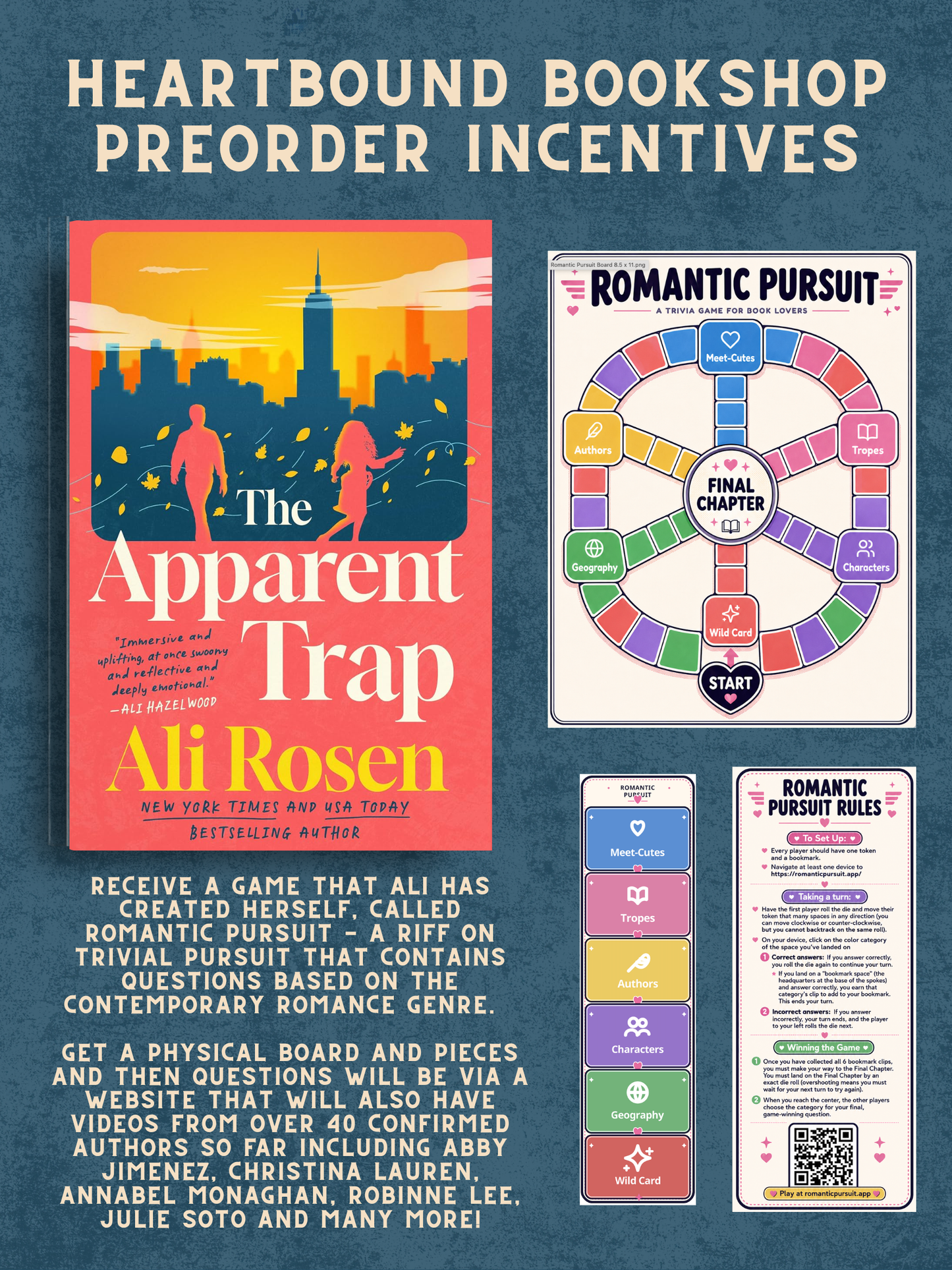 (PRE-ORDER) The Apparent Trap by Ali Rosen