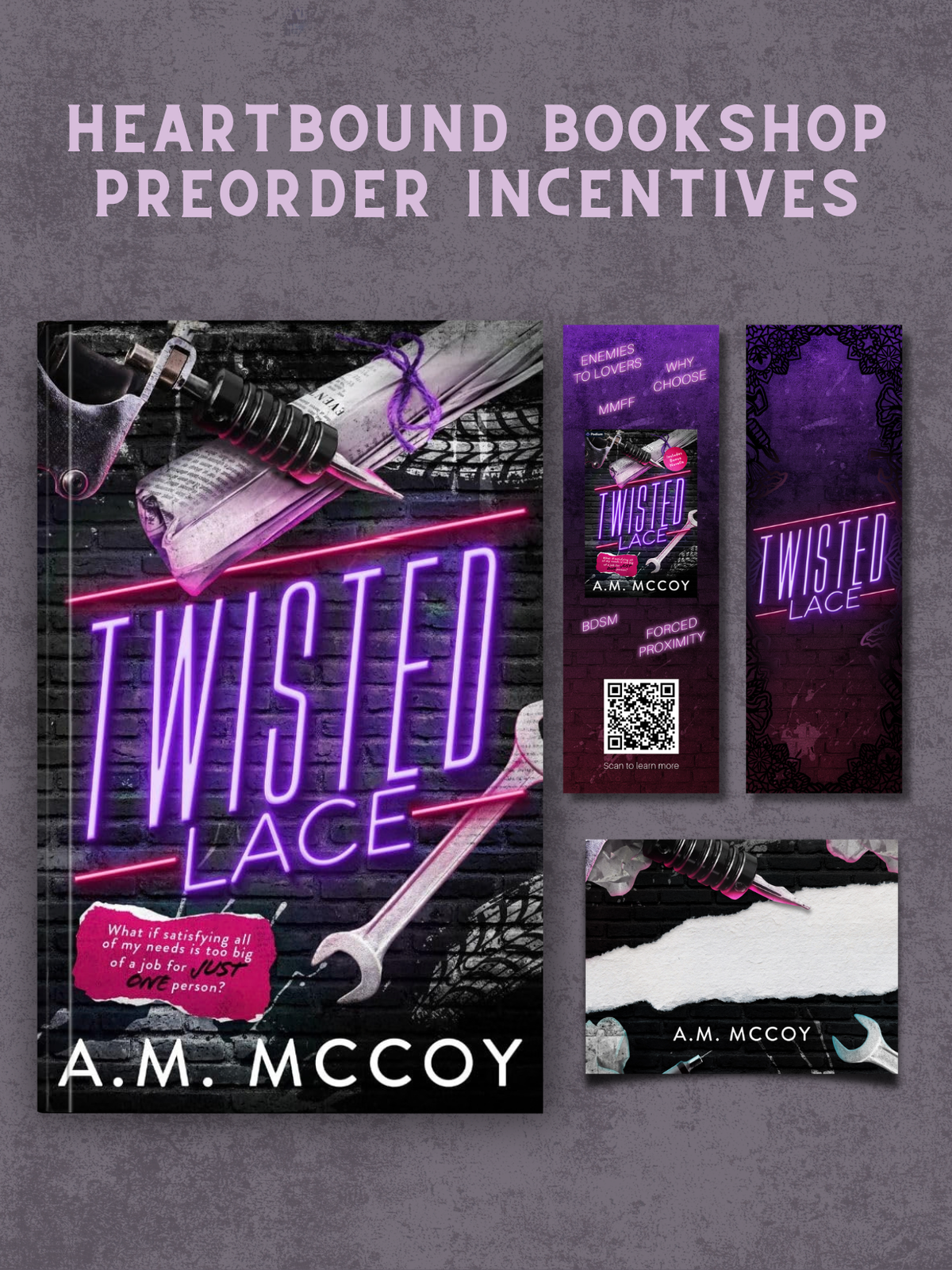 (PRE-ORDER) Twisted Lace by A.M. McCoy